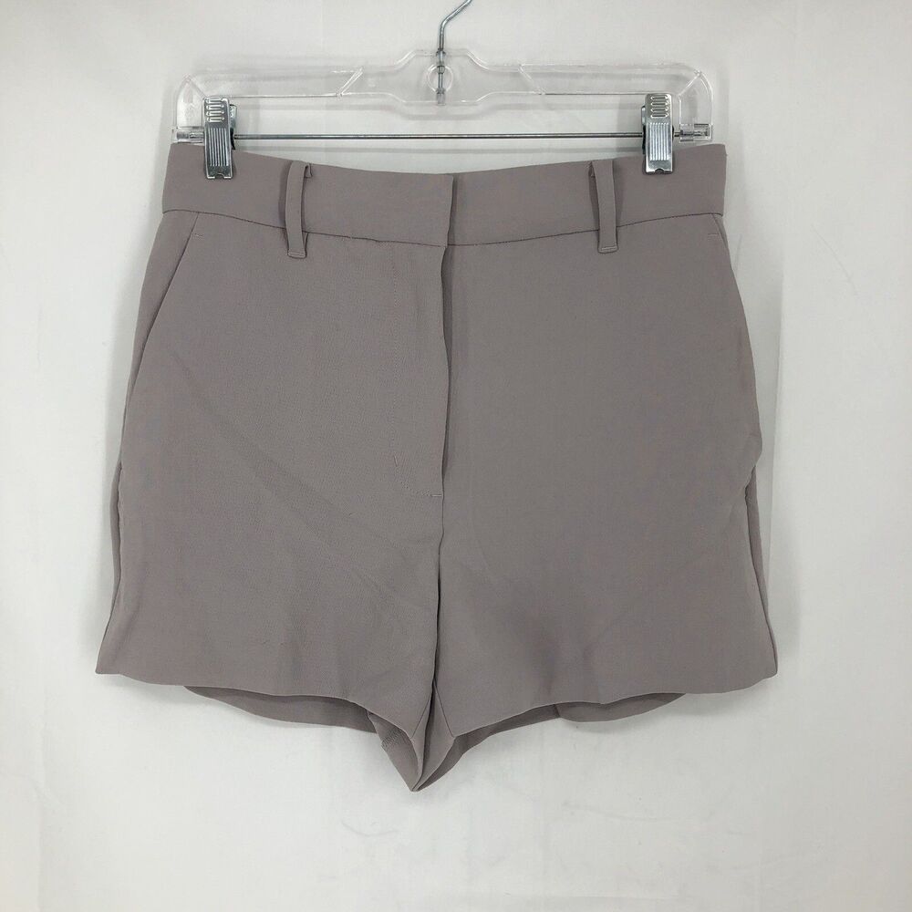 Wilfred Light Purple Gray High Waist Shorts Sz 4 (29x3)
